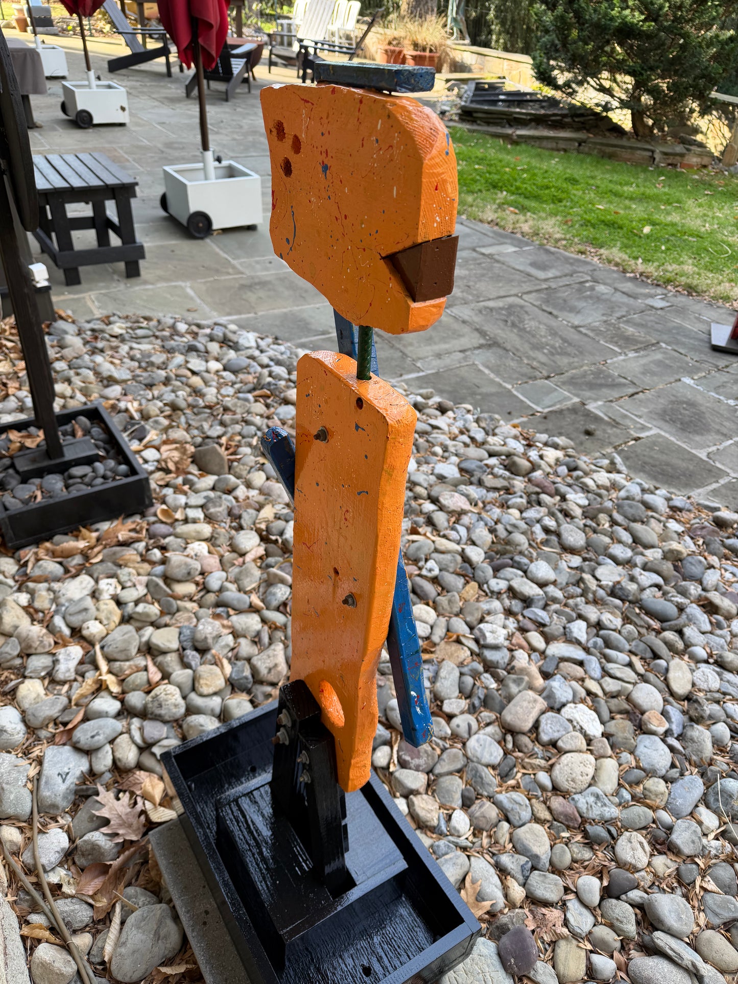 Organic Indoor-Outdoor Totem #30/Orange Sprite #1 (Updated)