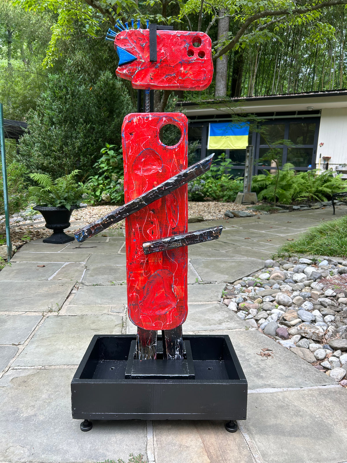 Organic Indoor-Outdoor Totem #34/Red Sprite #3 (Made-to-Order)