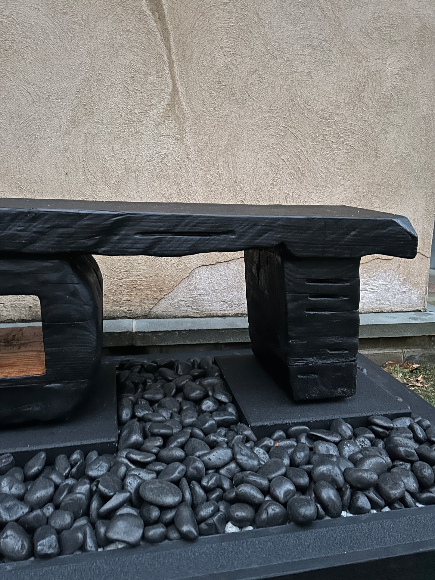 Organic Solid Oak Bench #4 (Made-to-Order for Delivery)