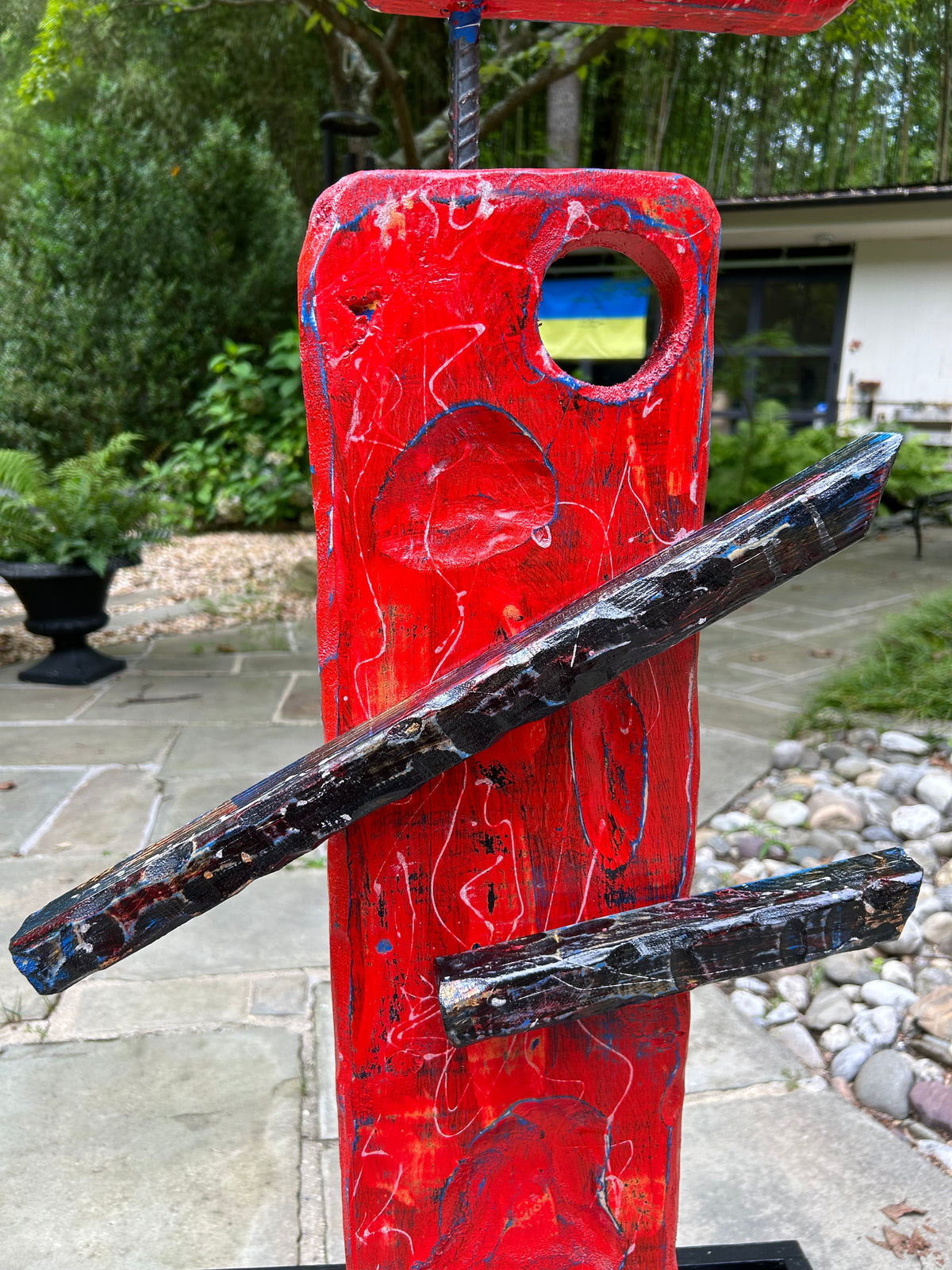 Organic Indoor-Outdoor Totem #34/Red Sprite #3 (Made-to-Order)