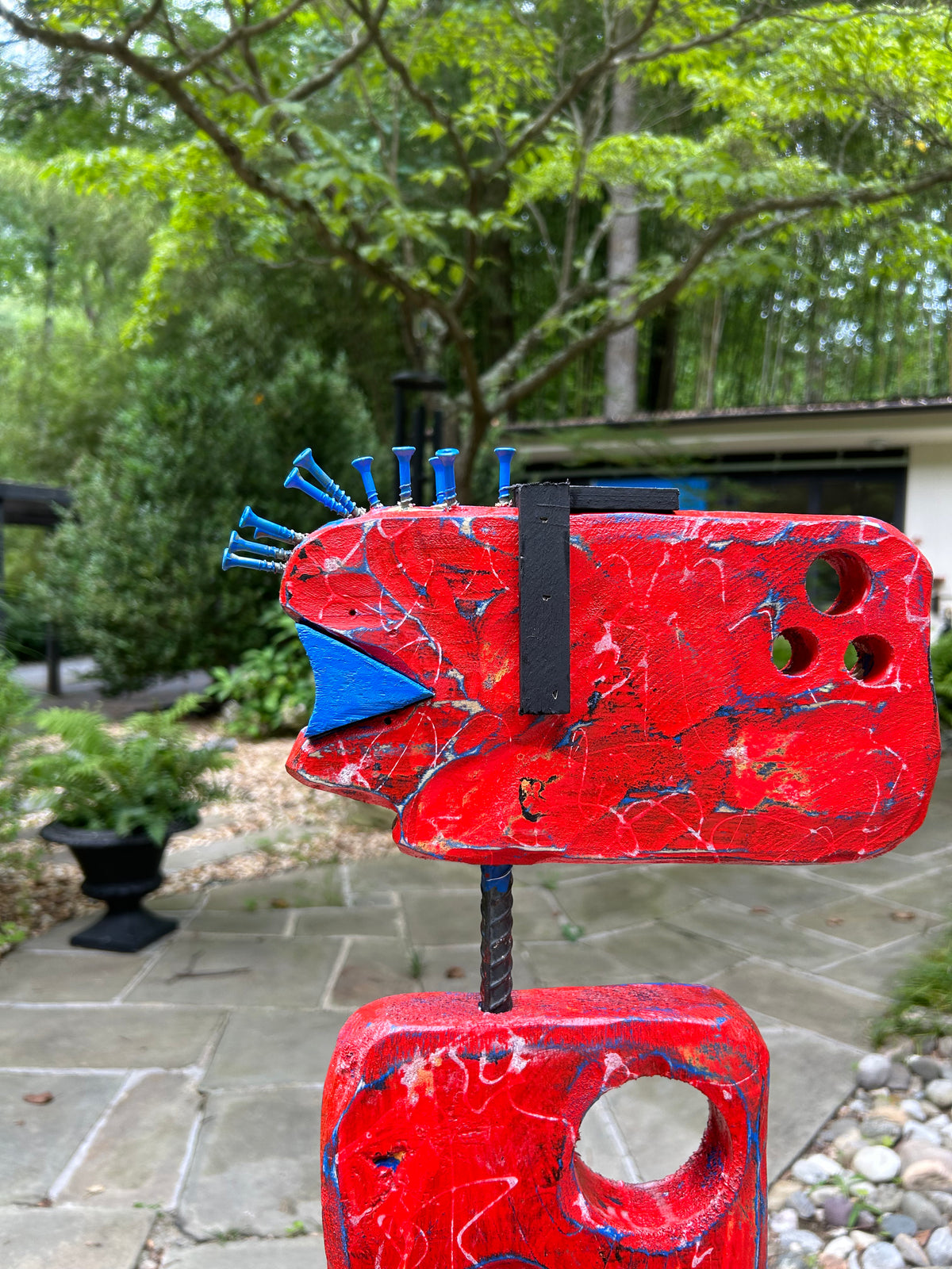 Organic Indoor-Outdoor Totem #34/Red Sprite #3 (Made-to-Order)