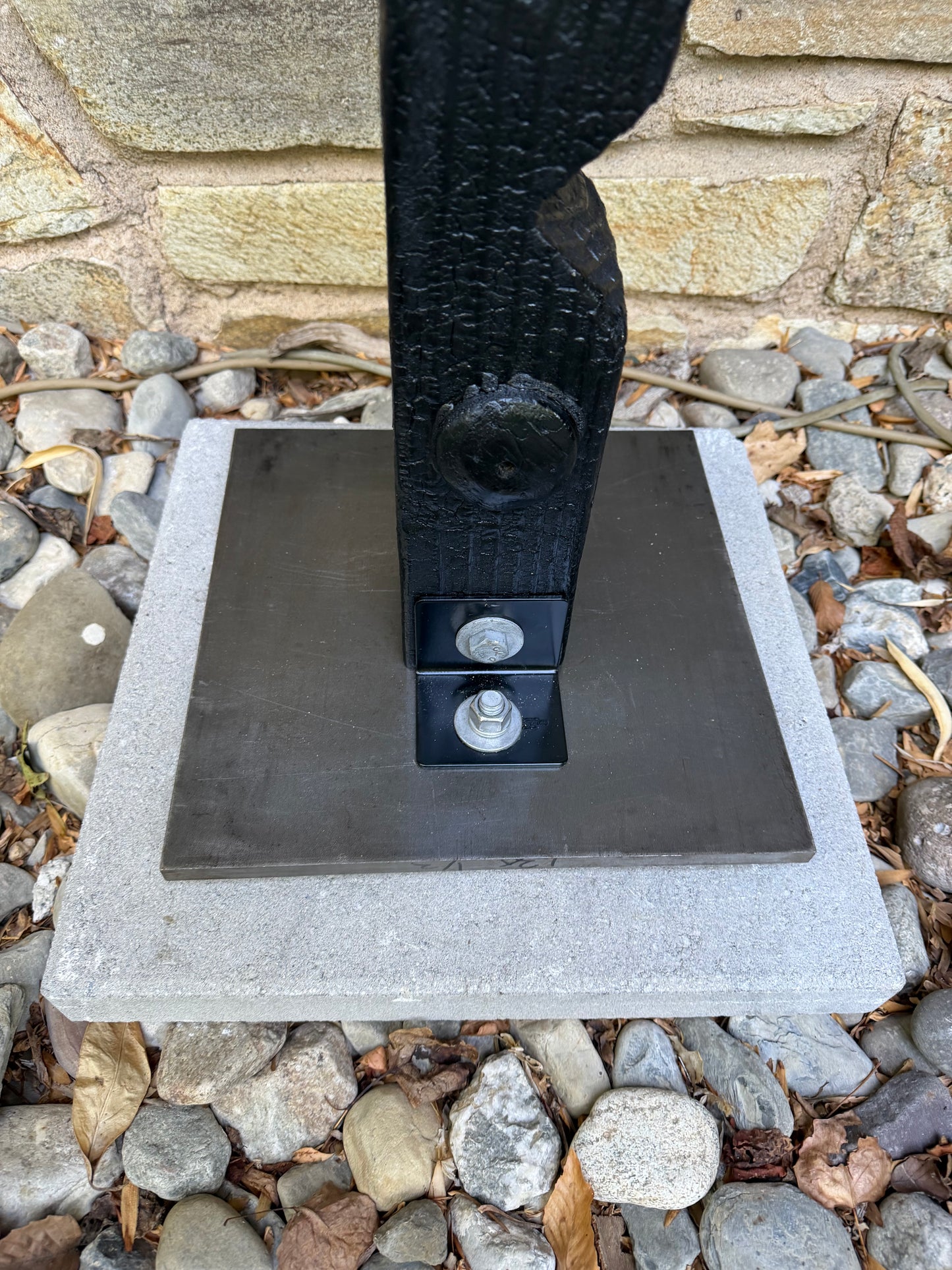 Organic Indoor/Outdoor Shou Sugi Ban Totem #97 (Made-to-Order)