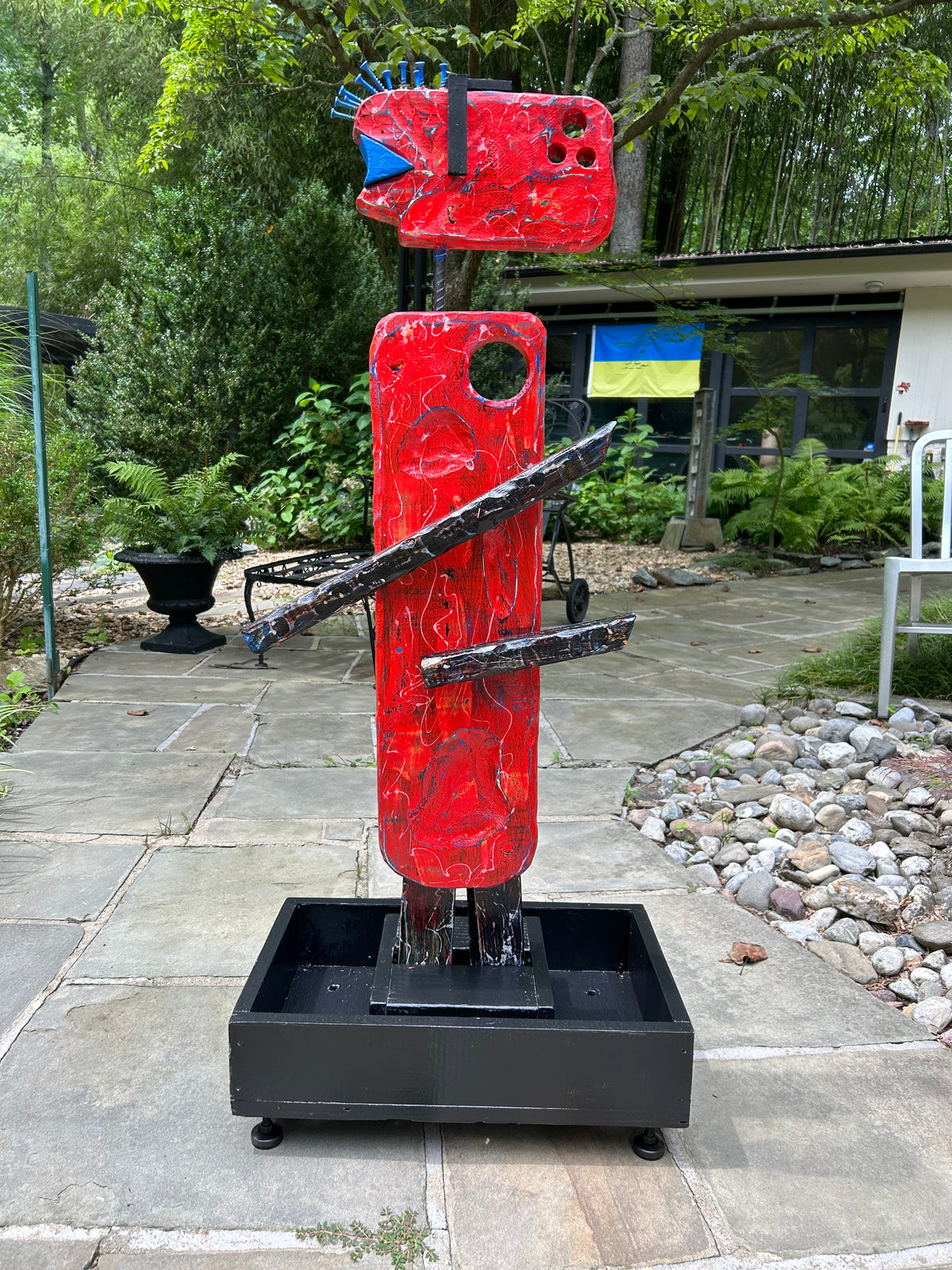 Organic Indoor-Outdoor Totem #34/Red Sprite #3 (Made-to-Order)