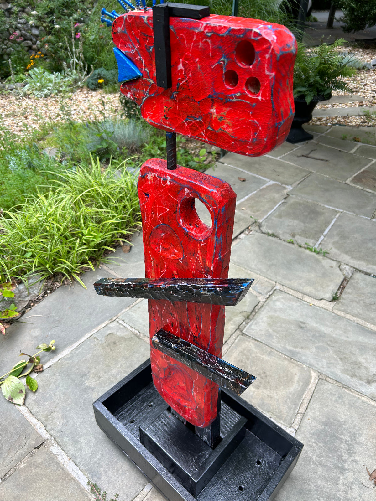Organic Indoor-Outdoor Totem #34/Red Sprite #3 (Made-to-Order)
