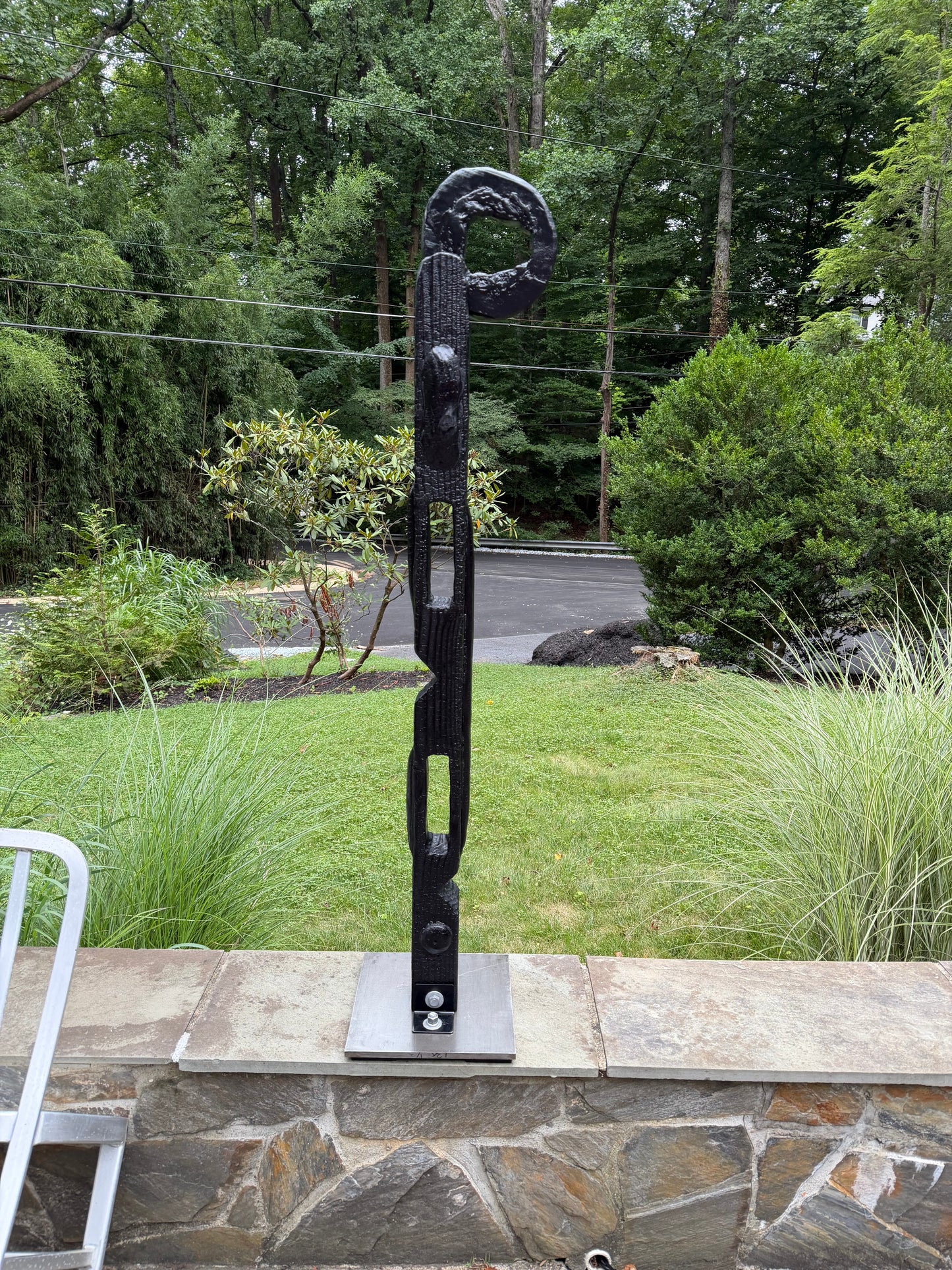 Organic Indoor/Outdoor Shou Sugi Ban Totem #97 (Made-to-Order)