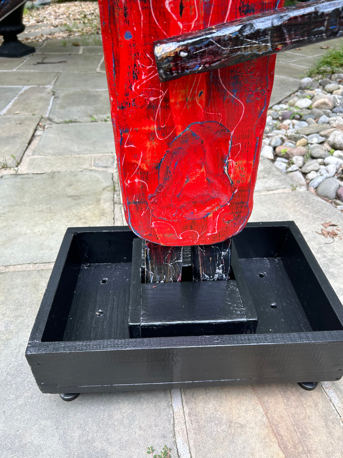Organic Indoor-Outdoor Totem #34/Red Sprite #3 (Made-to-Order)