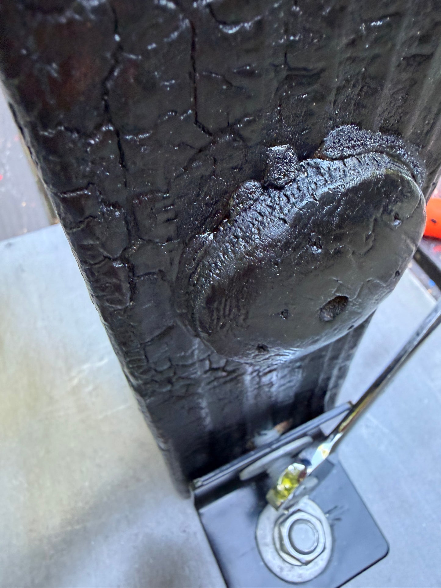 Organic Indoor/Outdoor Shou Sugi Ban Totem #97 (Made-to-Order)