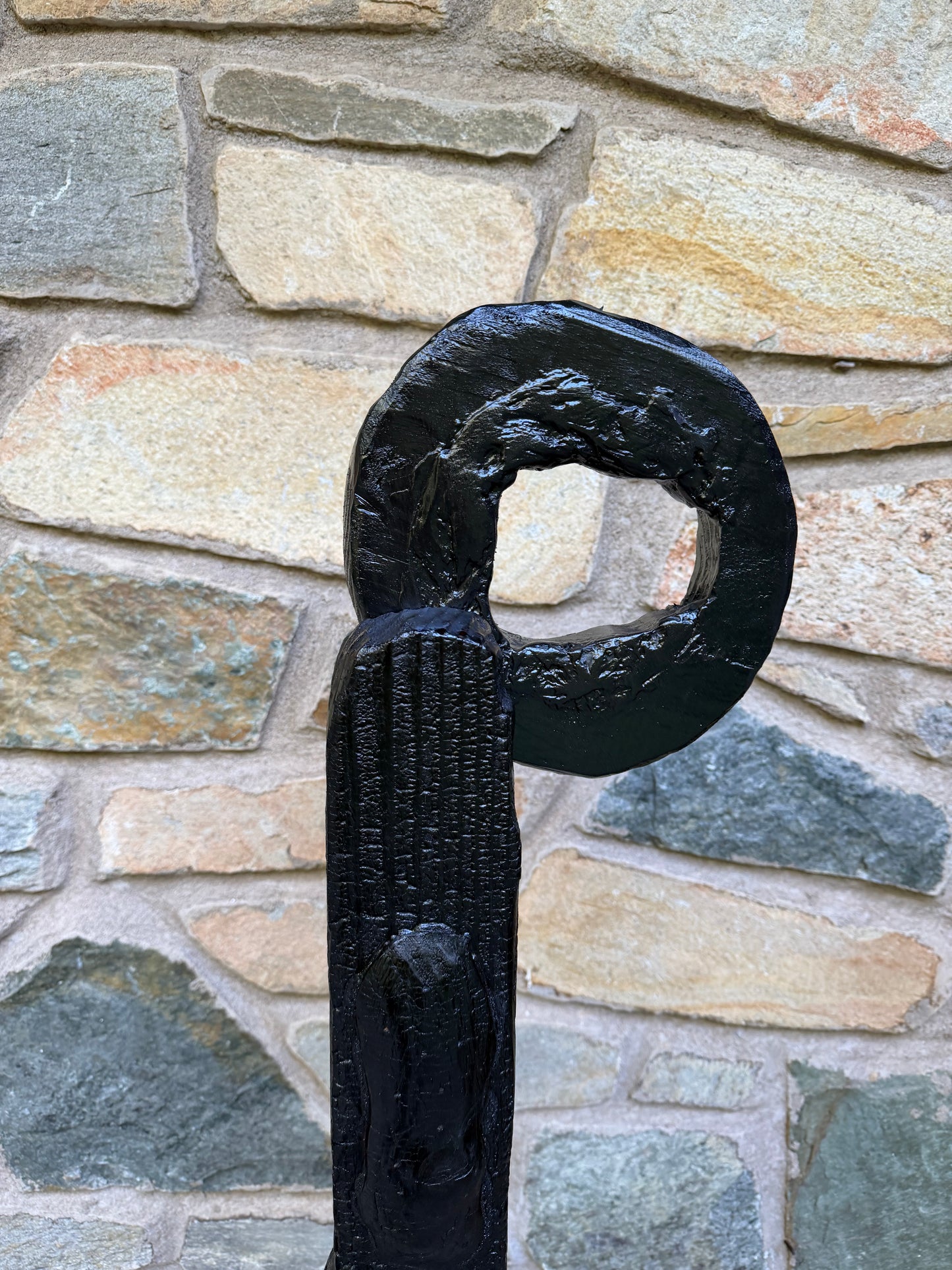 Organic Indoor/Outdoor Shou Sugi Ban Totem #97 (Made-to-Order)