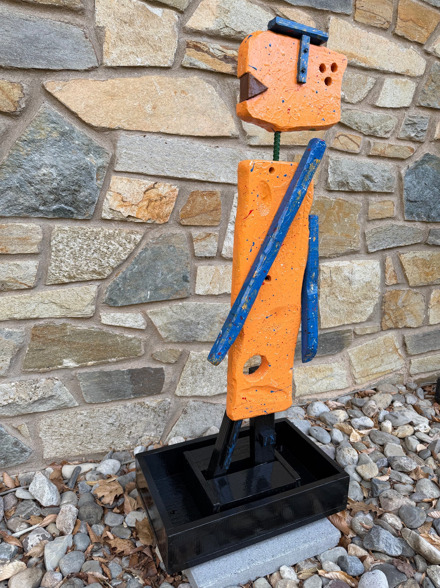Organic Indoor-Outdoor Totem #30/Orange Sprite #1 (Updated)