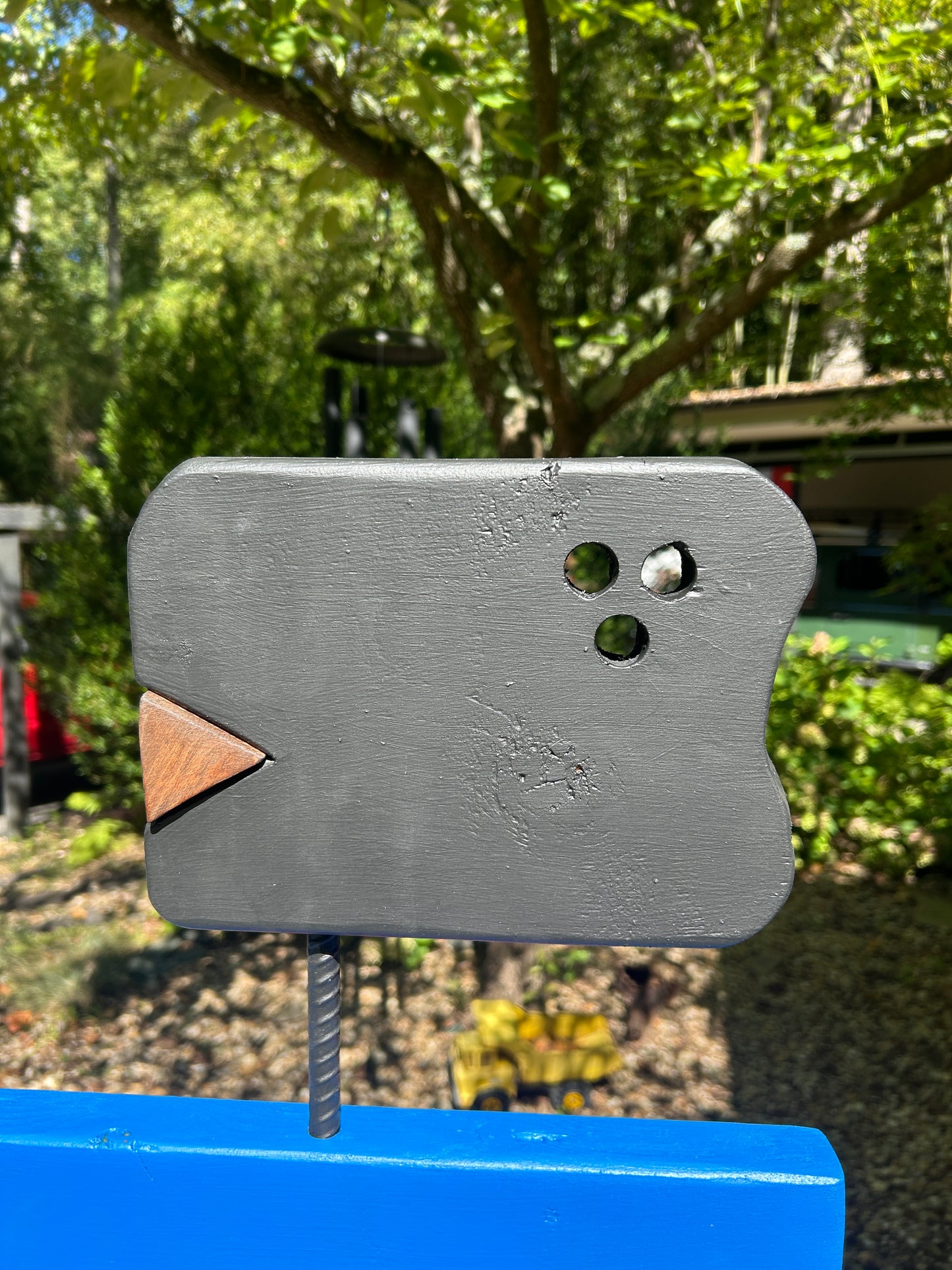 Indoor-Outdoor Organic Sculpture Totem #38/Colorblock #10